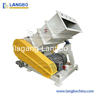 HDPE LDPE PP PE Plastik Botol Serpihan Pipe Sheet Film Limbah Bahan Lump Film Crusher Pulverizing Grinding Recycling Pengolahan Pengeringan Mesin penghancur