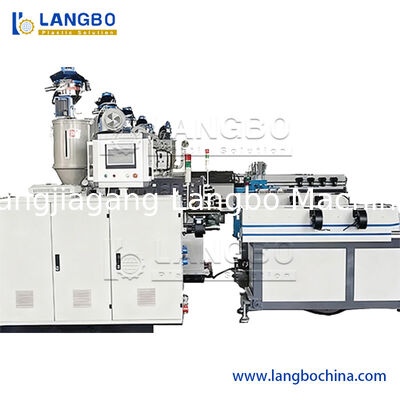 PE PA PVC EVA Single Wall Corrugated Pipe Making Machine Extrusion Line Mesin Pengerjaan Pipa