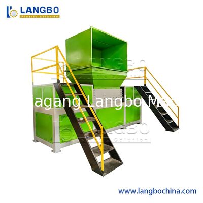 Otomatis Daur Ulang Plastik Shredder Crusher Shredding Mesin untuk Plastik Daur Ulang Line