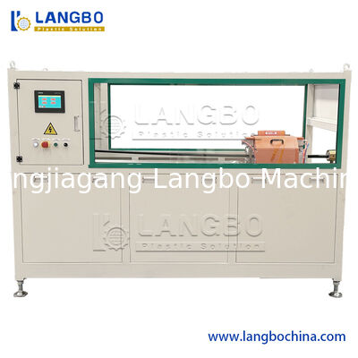 Tunggal / Beberapa Lapisan Pipa PE Garis Ekstrusi Untuk 63-630mm Diameter Pipa PP