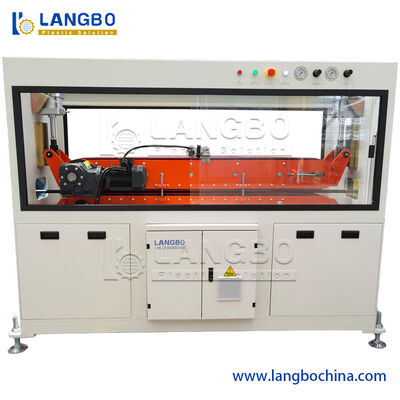 Produksi Ekstrusi Pipa PPR Plastik Dengan Mark Line 63mm PLC Remote Control