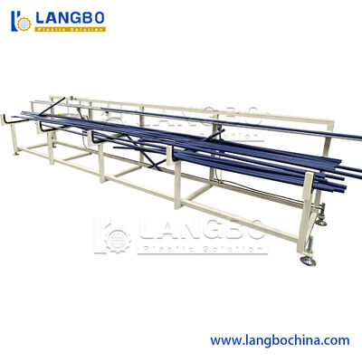 Profil Plastik Berkecepatan Tinggi PPR Pipa Drainase Air Membuat Ekstrusi Sekrup Tunggal