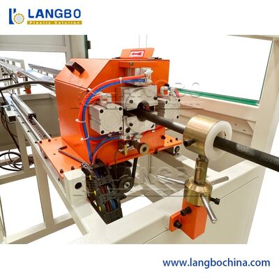 Produksi Ekstrusi Pipa PPR Plastik Dengan Mark Line 63mm PLC Remote Control