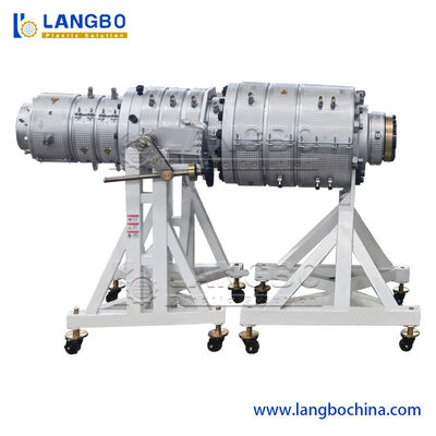 75 - 315mm PVC Pipe Extrusion Line 25mm Dengan Socket Making Machine