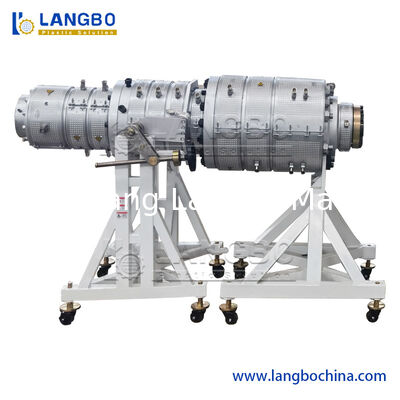 Mesin Ekstrusi Pipa Berkapasitas Tinggi, Mesin Pembuat Pipa PVC Double Strands