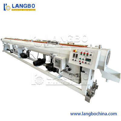 Mesin Lini Produksi Pipa PVC Plastik Conical Twin Screw Extruder