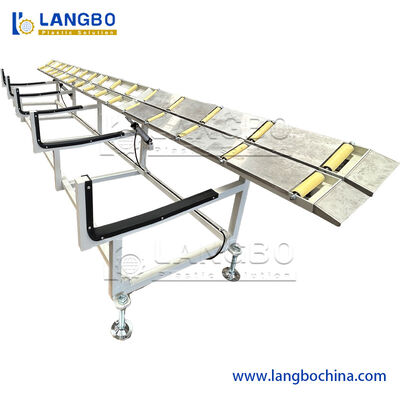 CPVC Pvc Pipe Extruder 75 - 250mm Plastic Pipe Line Produksi