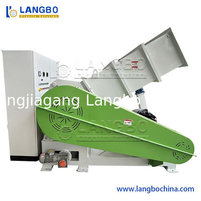 Mesin penghancur plastik vertikal yang kuat untuk pipa PVC PP HDPE LDPE PE Pet Bottle Crushing dengan kapasitas produksi 100-2000kg/H