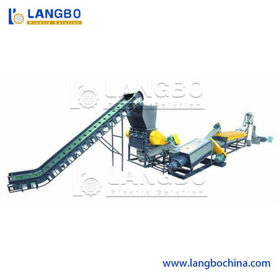 Mesin Pelletizing Daur Ulang Plastik Limbah yang Menghancurkan