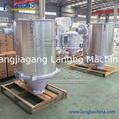 Hopper Pengering Plastik Partikel Disesuaikan High Power Hopper Energy Saving Pengering