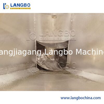 Peradangan vertikal pengeringan mixer untuk dehidrasi makanan lembab butiran