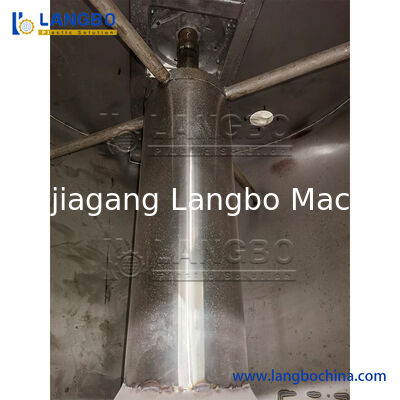 Mesin pencampuran vertikal HDPE LDPE Plastik Pellet Partikel Mesin pencampuran Pengeringan Mixer