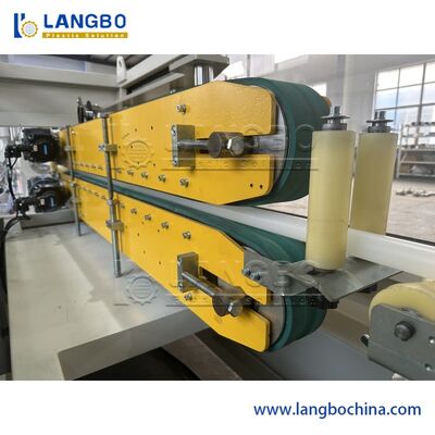 Kebisingan Rendah 20-63mm PPR Pipe Extrusion Line 3 Lapisan PPR Glassfiber Pipe Manufacturing