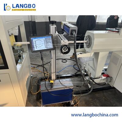 Kerucut PPR Pipa Ekstrusi Garis Twin Screw Online Pipe Weight Metering