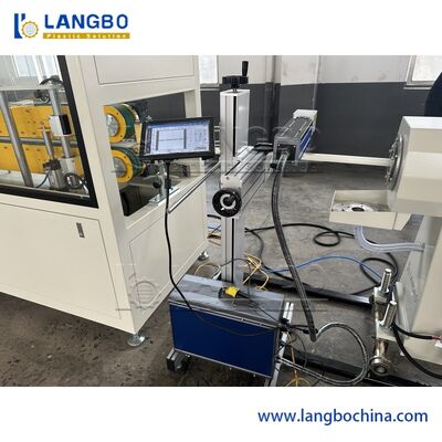 Jalur Produksi Pembuatan Ekstruder Pipa Gas/Air Pasokan Plastik PE/PP/HDPE/PVC/PPR Pert