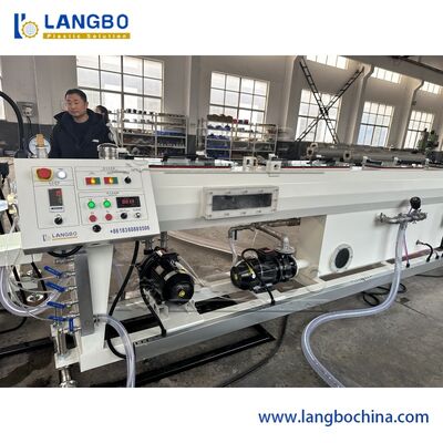 Kebisingan Rendah 20-63mm PPR Pipe Extrusion Line 3 Lapisan PPR Glassfiber Pipe Manufacturing