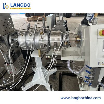 16-63mm PPR Pipe Co Extrusion Line 60mm Extruder Sekrup Tunggal