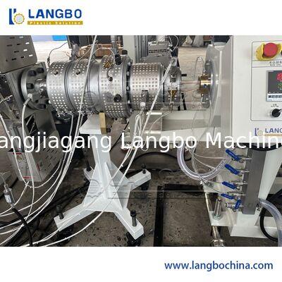 Mesin Ekstrusi Pipa PPR Co-Extrusion 3 Lapis dengan Kapasitas 350kg/jam dan Kontrol PLC SIEMENS