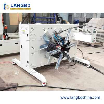 Mesin Penggulung Pipa PE Lunak Komponen Listrik Schnider Untuk Pipa 16-160MM