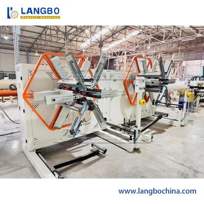 Peralatan sistem irigasi mesin penggulung selang PE otomatis