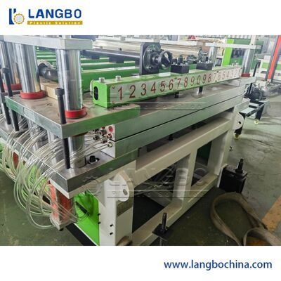 Foam Dewan Single Screw Extruder Machine Kendali Automatic Control Kondisi Baru