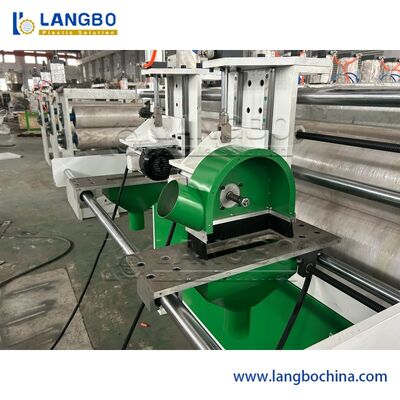 Foam Dewan Single Screw Extruder Machine Kendali Automatic Control Kondisi Baru