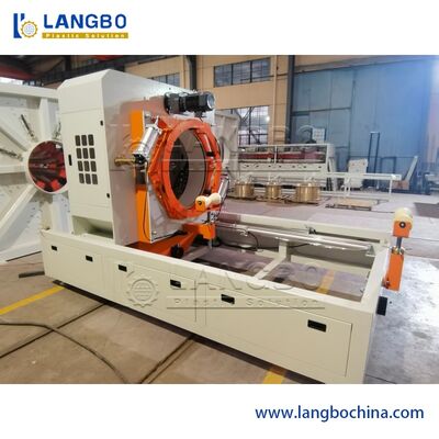 Plastik PVC pipa pembuangan air Extruder pipa bergelombang Mesin extrusion pembuatan