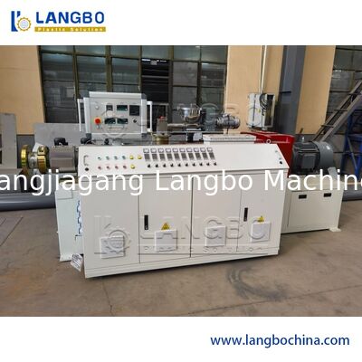 Mesin otomatis Twin Screw Extruder, Mesin PVC Double Screw Extruder