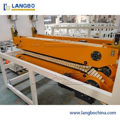 Kontrol Komputer PVC Pipa Ekstrusi Line, Twin Screw Pvc Tabung Membuat Mesin