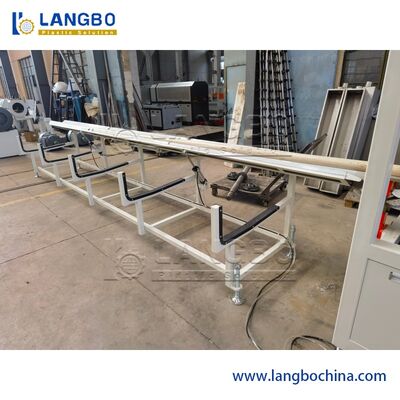 Garis Ekstrusi Pipa PVC Produksi Kecepatan Tinggi Ukuran Pipa yang Dapat Dikustomisasi