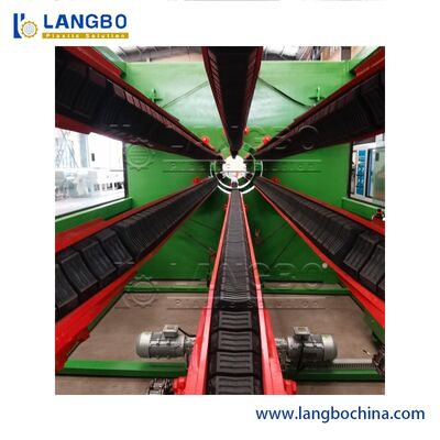 Garis Ekstrusi Pipa PVC Produksi Kecepatan Tinggi Ukuran Pipa yang Dapat Dikustomisasi