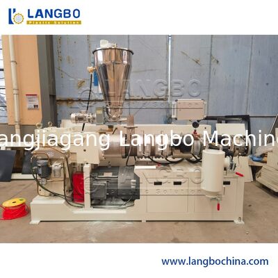 ISO Approval Plastic Recycling Extruder Machine, Mesin Single Pe Extruder