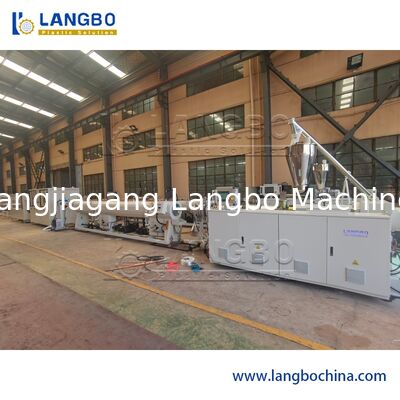 SJSZ51 Conical Twin Screw Extruder Machine Siemens Schneider Plasitify Tinggi