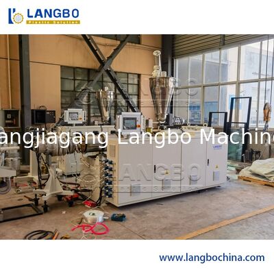 Mesin Ekstruder Pembuat Pipa Air PVC Kualitas Baik 20-200mm