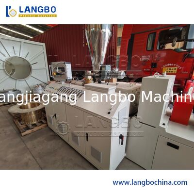 Mesin Pembuat Pipa Plastik PVC HDPE PE Tingkat Lanjut Tinggi 315mm Lini Ekstrusi