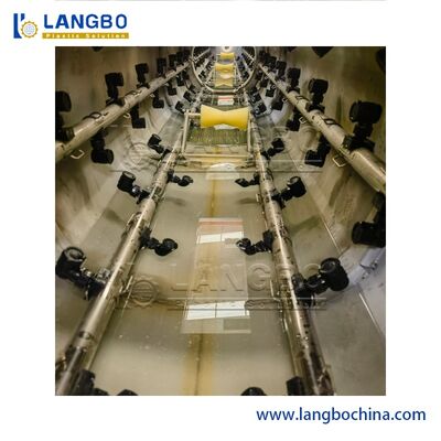 Mesin Produksi Pipa PVC 75-250mm 55KW/75KW Motor 600-800KG/H Kapasitas