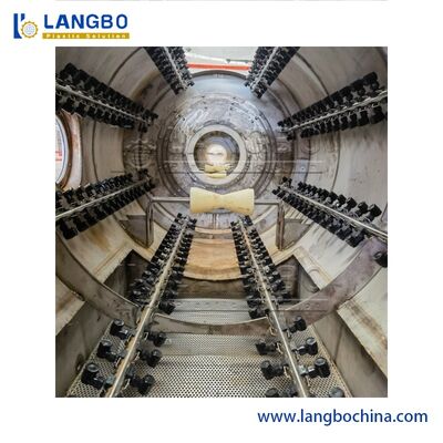 Mesin Pvc Pipe Extruder Berkecepatan Tinggi Untuk Pipa Pasokan Air Twin Screw And Barrel Design