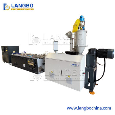 Profil tabung lampu PC LED/mesin pembuatan bayangan lampu/garis produksi/ekstruder dengan 2 warna