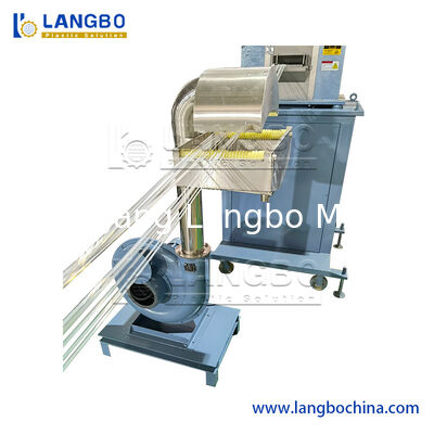 Produktivitas tinggi PVC PE PP Pellets Plastik Membuat Komposisi Granulator Pelleting Line