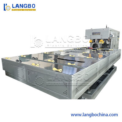 Mesin Pemasang Socket Pipa PVC Plastik Otomatis Ganda