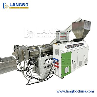 Mesin Pelet Daur Ulang Plastik PVC / Mesin Pembuat Pelet PVC Lini Granulasi PVC