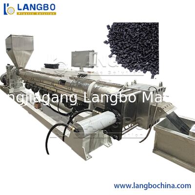 PVC Hot Cutting Pelletizing Produksi Line Granulating Line