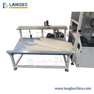Mesin Ekstruder Plastik / Mesin Profil UPVC / Pemegang Label Harga PVC / Mesin Ekstrusi Pembuat Profil Tag