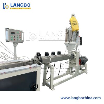 Mesin Pembuat Profil Tag Harga Plastik PVC Supermarket/Mesin Ekstruder Profil Rak Label Harga PVC