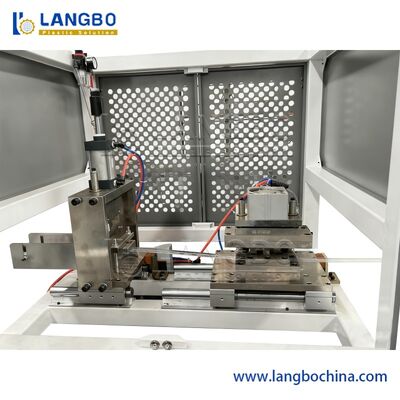 Mesin Ekstruder Plastik / Mesin Profil UPVC / Pemegang Label Harga PVC / Mesin Ekstrusi Pembuat Profil Tag