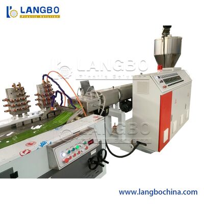 Lini Produksi Ekstrusi Profil Stopper Air PVC Plastik/Mesin Pembuat Stopper Air PVC