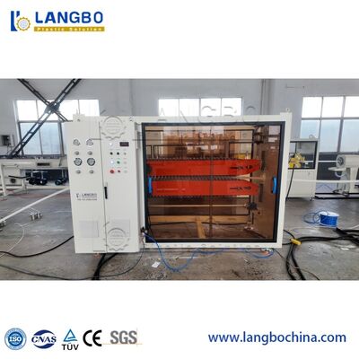 75-315mm Jalur Ekstrusi Pipa PE Lapisan Ganda Tunggal / Mesin Pembuat Pipa HDPE / Jalur Produksi Pipa Plastik