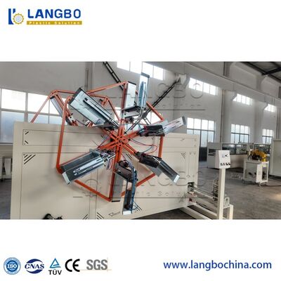Garis produksi pipa HDPE dengan torsi tinggi single screw extruder