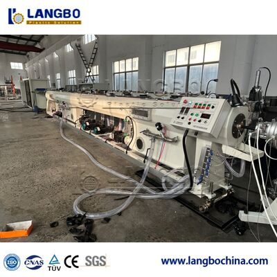 Garis produksi pipa HDPE dengan torsi tinggi single screw extruder