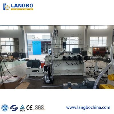 20-110mm diperkuat PPR HDPE UPVC Pipe Extrusion Machine Line, Pipe Screw Extruder Machine